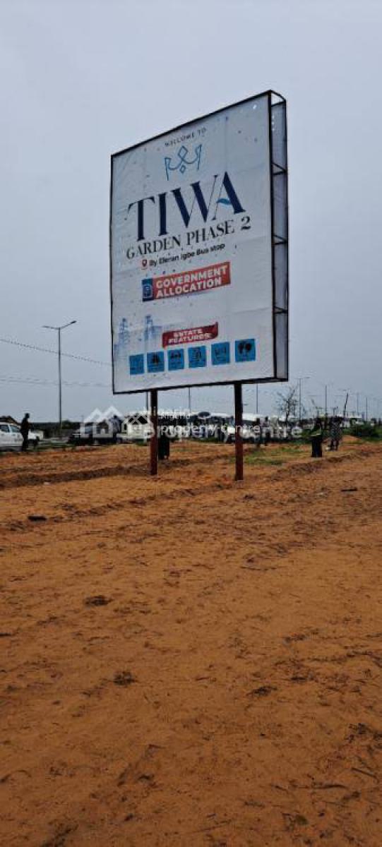 Luxury Investment Land with Cofo, Tiwa Gardens Phase 2, Eleranigbe, Ibeju Lekki, Lagos, Residential Land for Sale