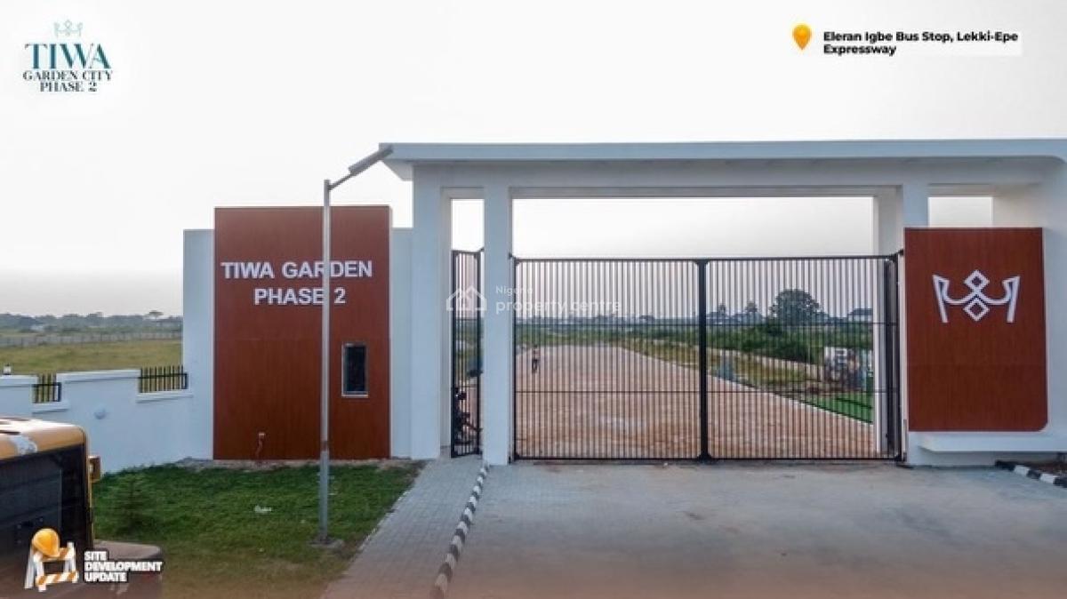 Luxury Investment Land with Instant Allocation, Tiwa Gardens Phase 2, Eleranigbe, Ibeju Lekki, Lagos, Residential Land for Sale