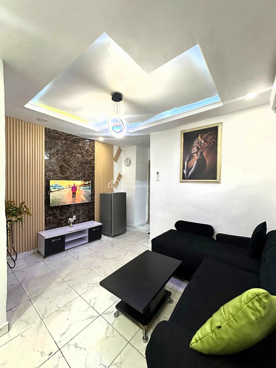 Fully Furnished and Serviced Luxury 1 Bedroom Apartment, Off Olufemi, By Ogunlana Drive, Surulere, Lagos, Mini Flat (room and Parlour) Short Let