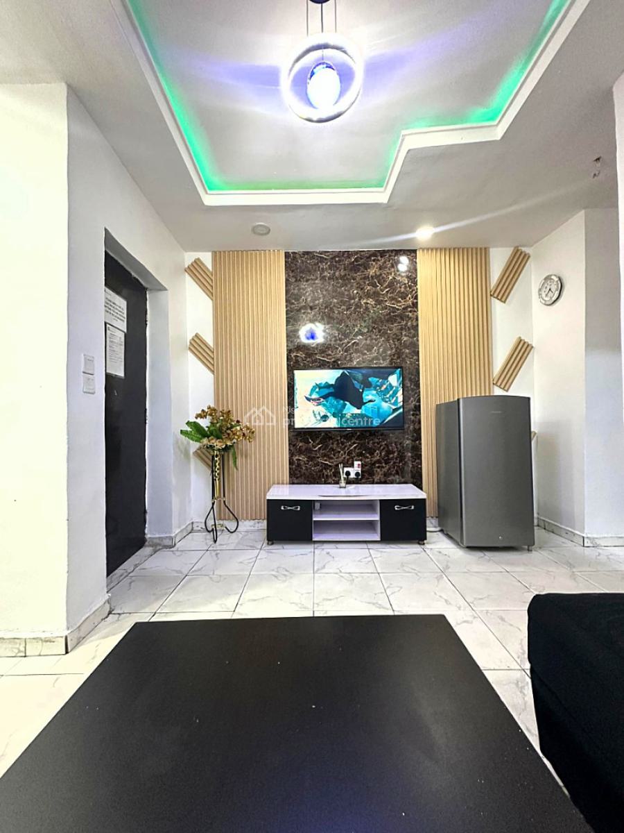 Fully Furnished and Serviced Luxury 1 Bedroom Apartment, Off Olufemi, By Ogunlana Drive, Surulere, Lagos, Mini Flat (room and Parlour) Short Let