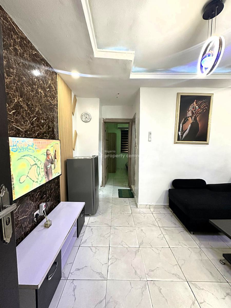 Fully Furnished and Serviced Luxury 1 Bedroom Apartment, Off Olufemi, By Ogunlana Drive, Surulere, Lagos, Mini Flat (room and Parlour) Short Let