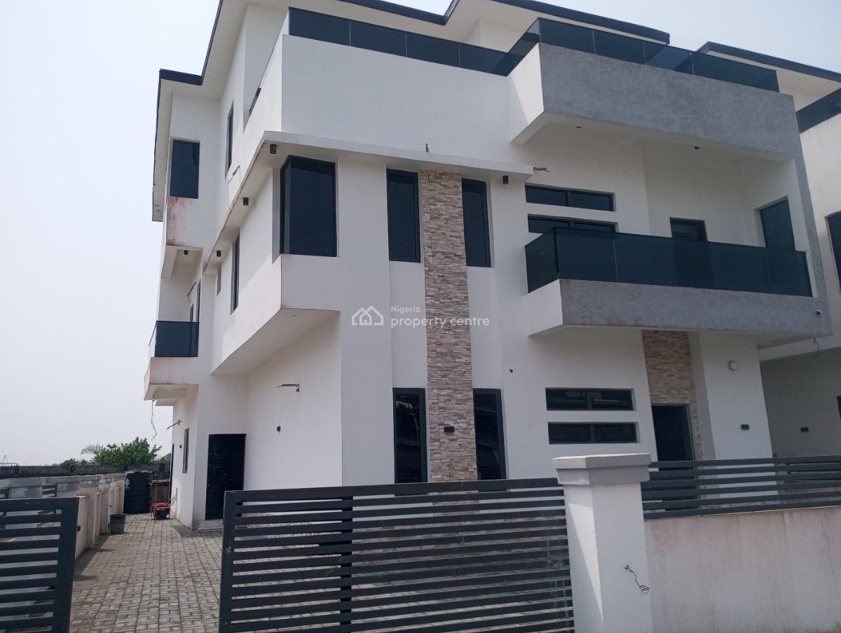 Luxurious 6 Bedroom Duplex with Bq, Eleko Area Before Amen Estate , Before Dangote Refanary, New Coastal, Ibeju Lekki, Lagos, Detached Duplex for Sale