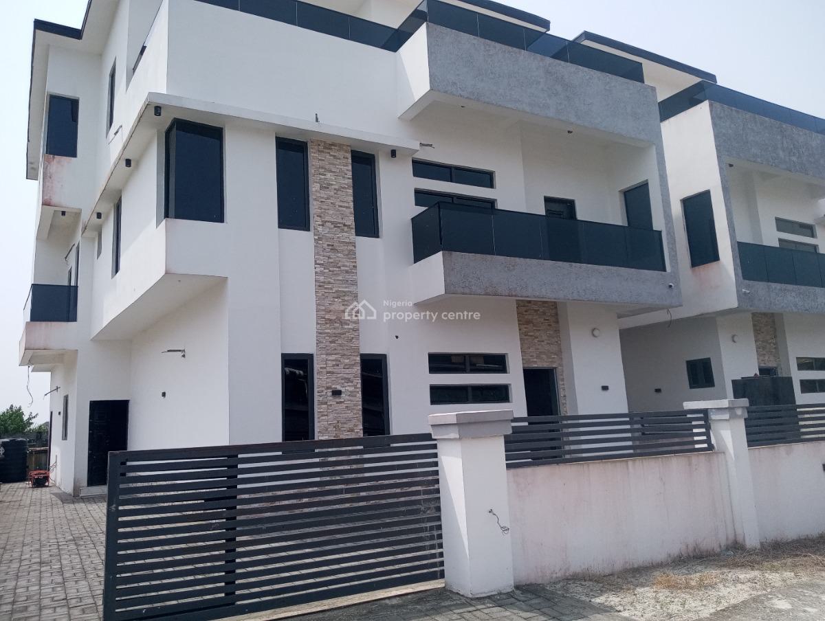 Luxurious 6 Bedroom Duplex with Bq, Eleko Area Before Amen Estate , Before Dangote Refanary, New Coastal, Ibeju Lekki, Lagos, Detached Duplex for Sale
