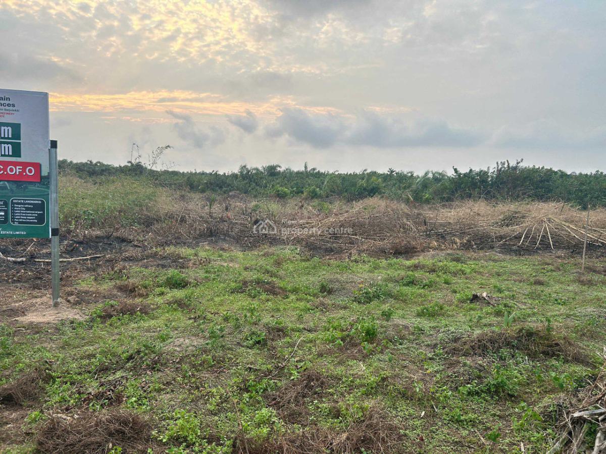 Land, Fountain Residence,olomowewe Dangote Refinery, Ibeju Lekki, Lagos, Residential Land for Sale