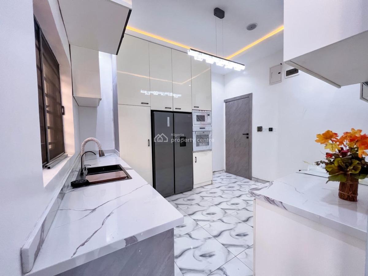 Spacious Aesthetically Built 4 Bedroom Terraces with Private Premises, Close to Vedic Hospital, Lekki Phase 1, Lekki, Lagos, Terraced Duplex for Sale