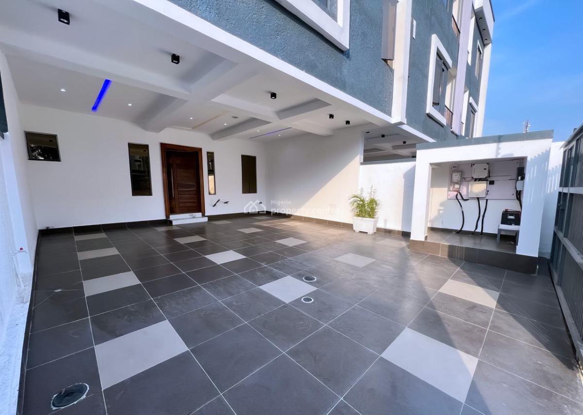 Spacious Aesthetically Built 4 Bedroom Terraces with Private Premises, Close to Vedic Hospital, Lekki Phase 1, Lekki, Lagos, Terraced Duplex for Sale