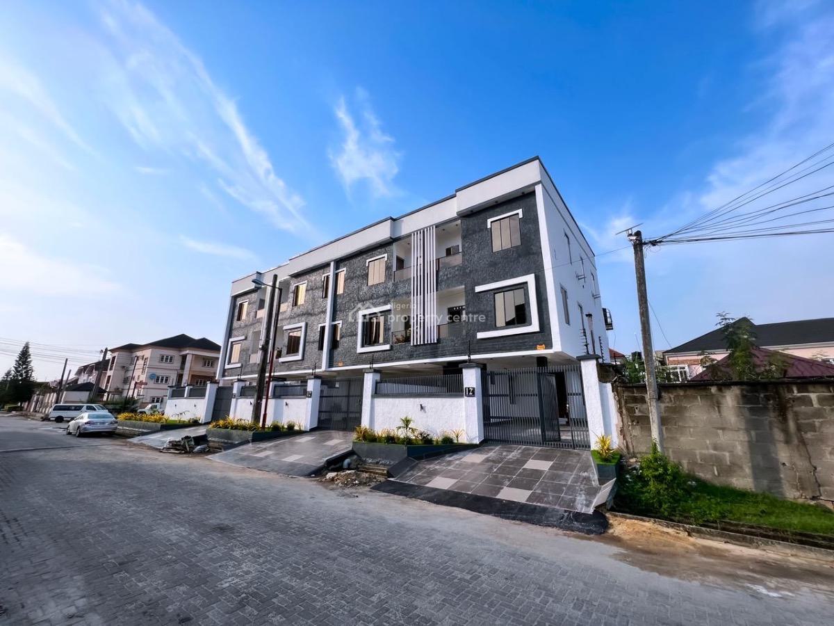 Spacious Aesthetically Built 4 Bedroom Terraces with Private Premises, Close to Vedic Hospital, Lekki Phase 1, Lekki, Lagos, Terraced Duplex for Sale