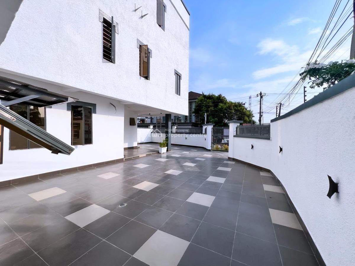 Spacious Aesthetically Built 4 Bedroom Terraces with Private Premises, Close to Vedic Hospital, Lekki Phase 1, Lekki, Lagos, Terraced Duplex for Sale