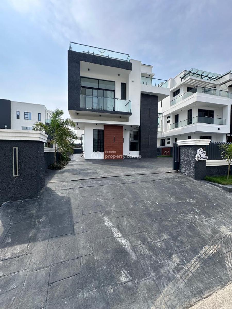 Stunning 5 Bedroom Detached Duplex with Pool, Cinema, Gym & Bq, Ikota, Lekki, Lagos, Detached Duplex for Sale