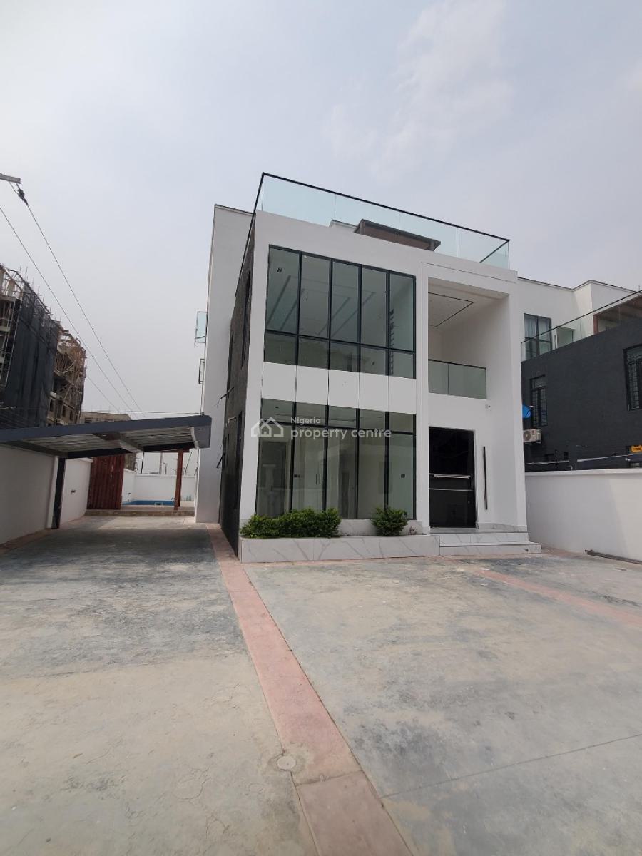 Massive 6 Bedroom Family Mansion with Swimming Pool & Rooftop Lounge, Bvista Estate, Freedom Way, Lekki Phase 1, Lekki, Lagos, Detached Duplex for Sale