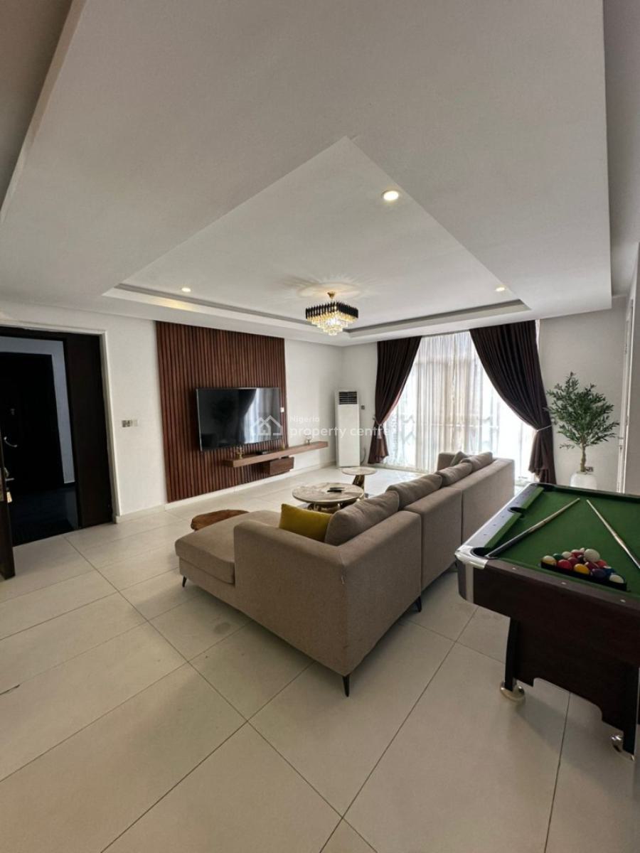 Luxury Fully Furnished 3-bedroom Apartment with Bq on 1st Floor, Banana Island, Ikoyi, Lagos, Flat / Apartment for Rent