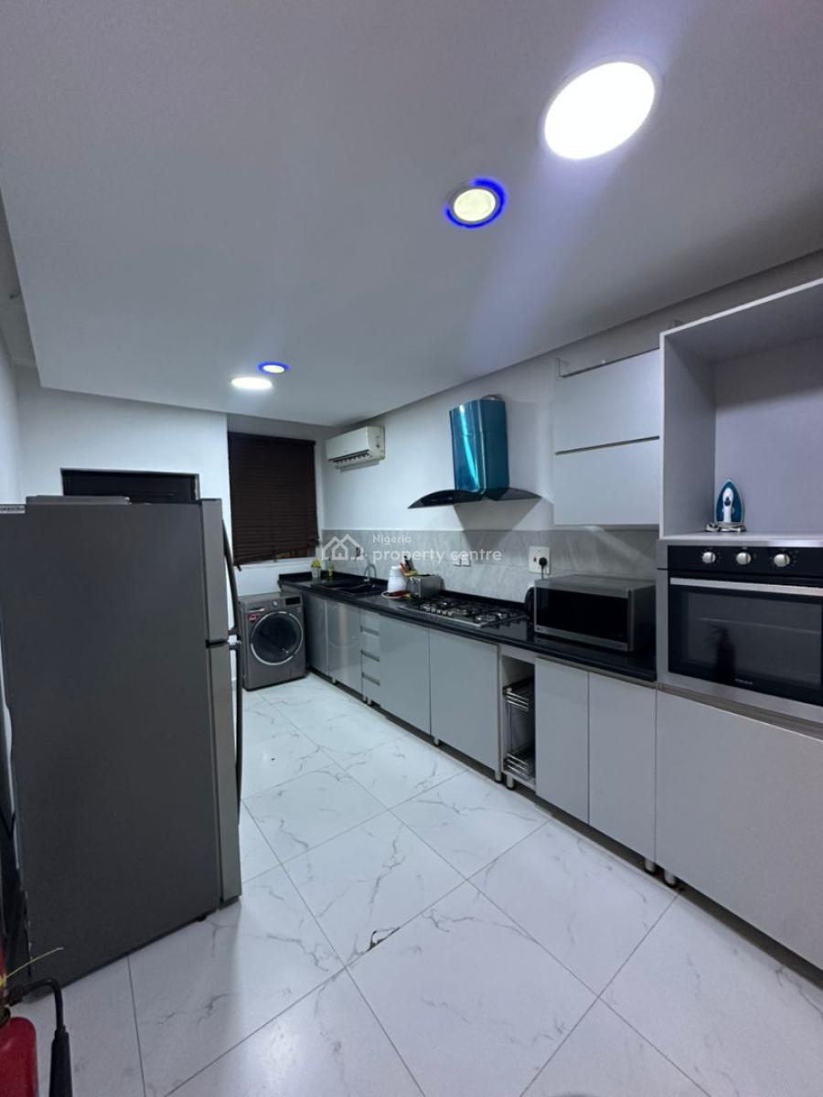 Luxury Fully Furnished 3-bedroom Apartment with Bq on 1st Floor, Banana Island, Ikoyi, Lagos, Flat / Apartment for Rent