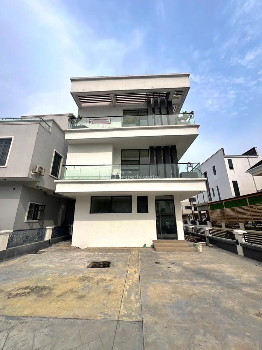Luxury 5-bedroom Fully Detached House with Bq ,pool,cinema, Rooftop, Prestigious 5 Bedroom Mansion Within a 1% Location, Osapa, Lekki, Lagos, Detached Duplex for Sale