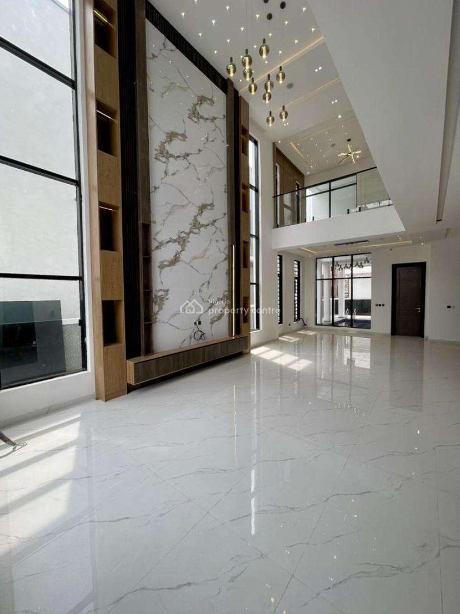 a Grand 5-bedroom Residence with Private Cinema & Leisure Wing, Ikota, Lekki, Lagos, Detached Duplex for Sale