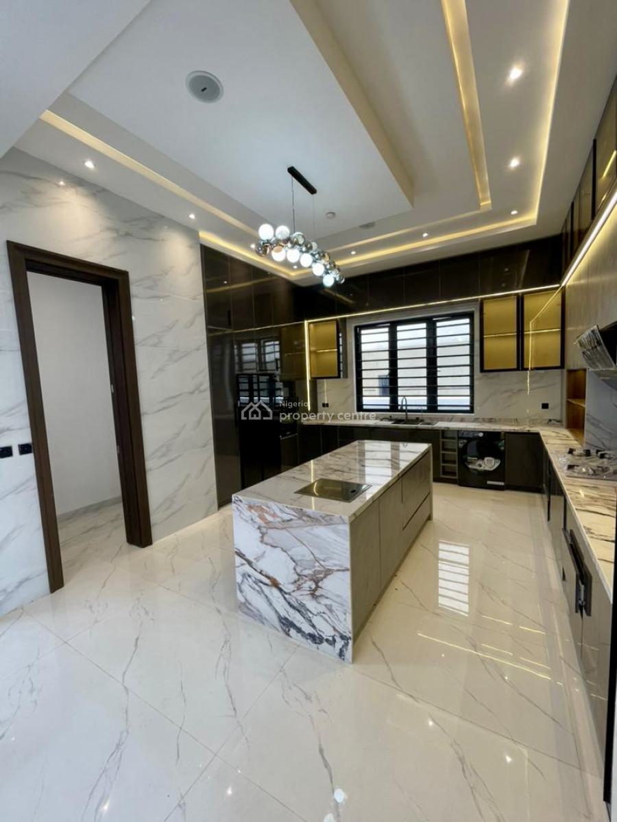 a Grand 5-bedroom Residence with Private Cinema & Leisure Wing, Ikota, Lekki, Lagos, Detached Duplex for Sale