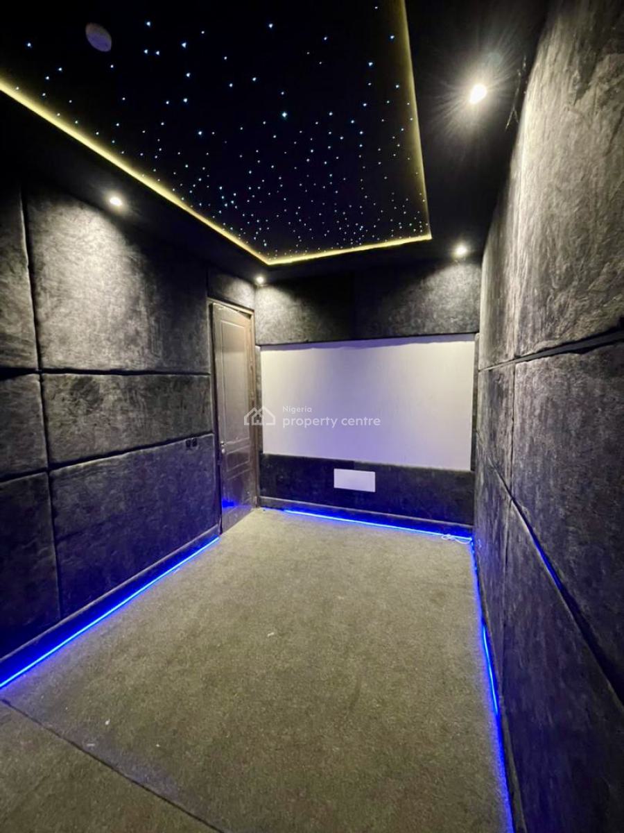 a Grand 5-bedroom Residence with Private Cinema & Leisure Wing, Ikota, Lekki, Lagos, Detached Duplex for Sale