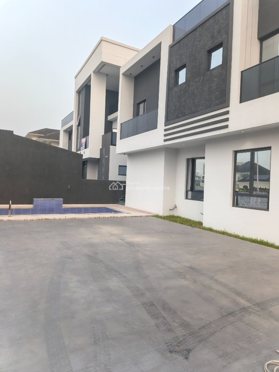 Luxury  Newly Built 5 Bedroom Duplex with a Bq, Royal Garden Estate, Ajiwe, Ajah, Lagos, Detached Duplex for Sale
