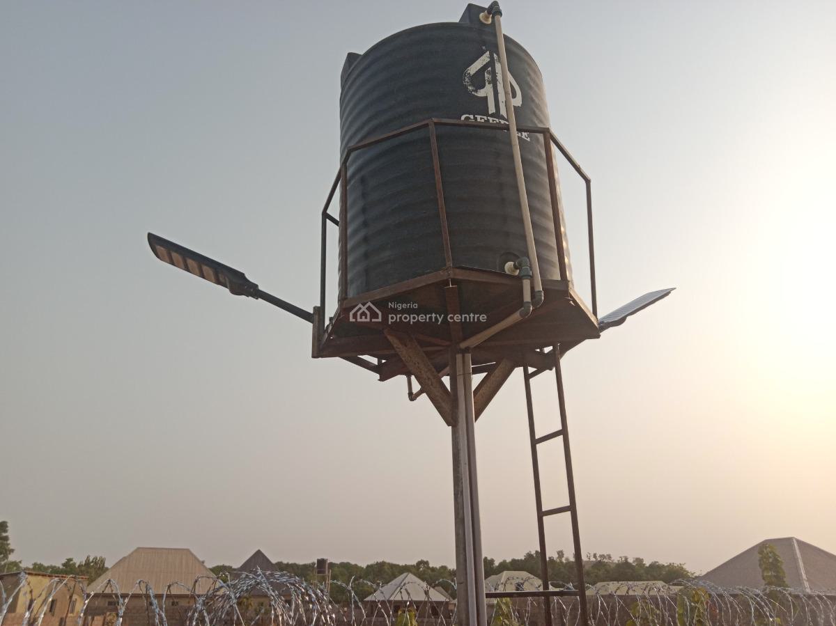 a Big Brand New Self Contain in a Fenced and Gated Compound with Water, Close to Kabusa Gardens Estate Along Sunnyvale Junction Road, Lokogoma District, Abuja, Self Contain (single Rooms) for Rent