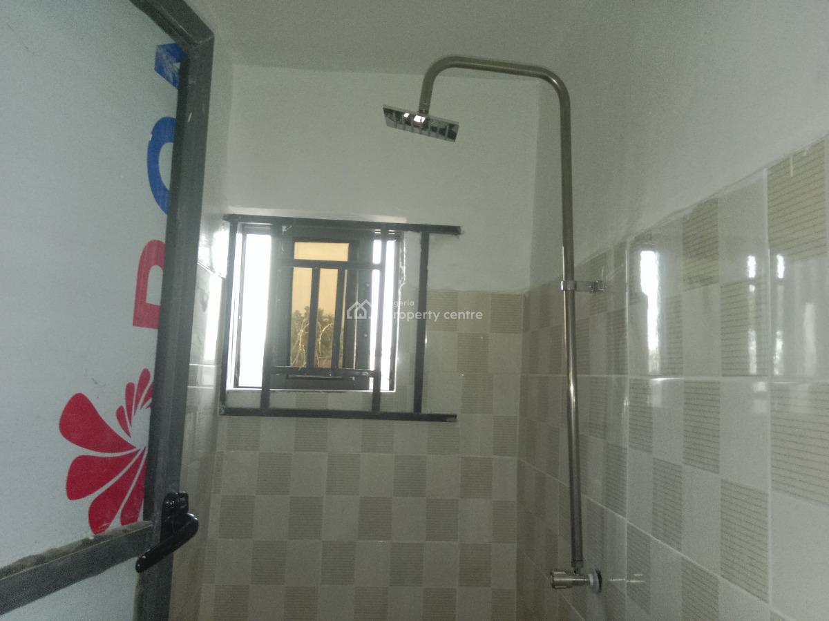 a Big Brand New Self Contain in a Fenced and Gated Compound with Water, Close to Kabusa Gardens Estate Along Sunnyvale Junction Road, Lokogoma District, Abuja, Self Contain (single Rooms) for Rent