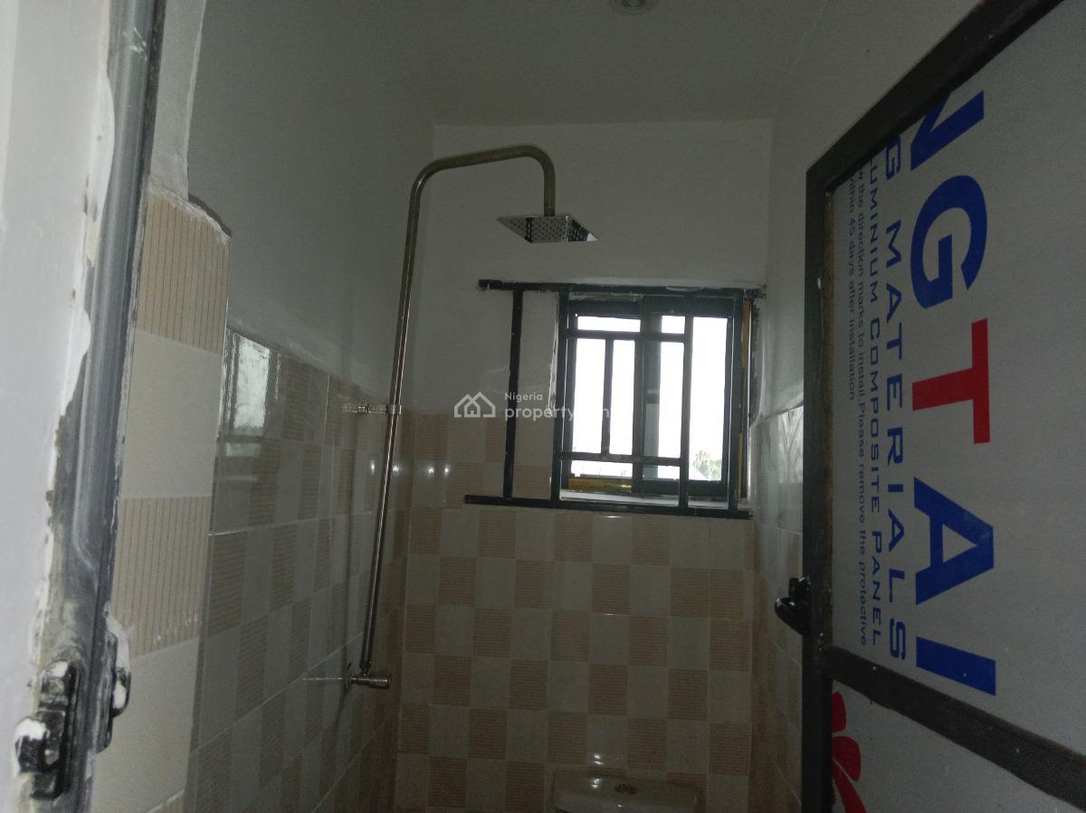 a Big Brand New Self Contain in a Fenced and Gated Compound with Water, Close to Kabusa Gardens Estate Along Sunnyvale Junction Road, Lokogoma District, Abuja, Self Contain (single Rooms) for Rent