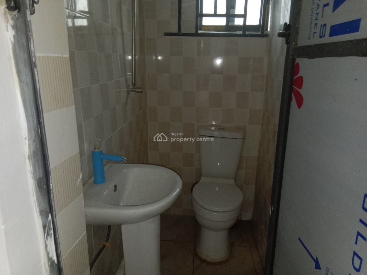 a Big Brand New Self Contain in a Fenced and Gated Compound with Water, Close to Kabusa Gardens Estate Along Sunnyvale Junction Road, Lokogoma District, Abuja, Self Contain (single Rooms) for Rent