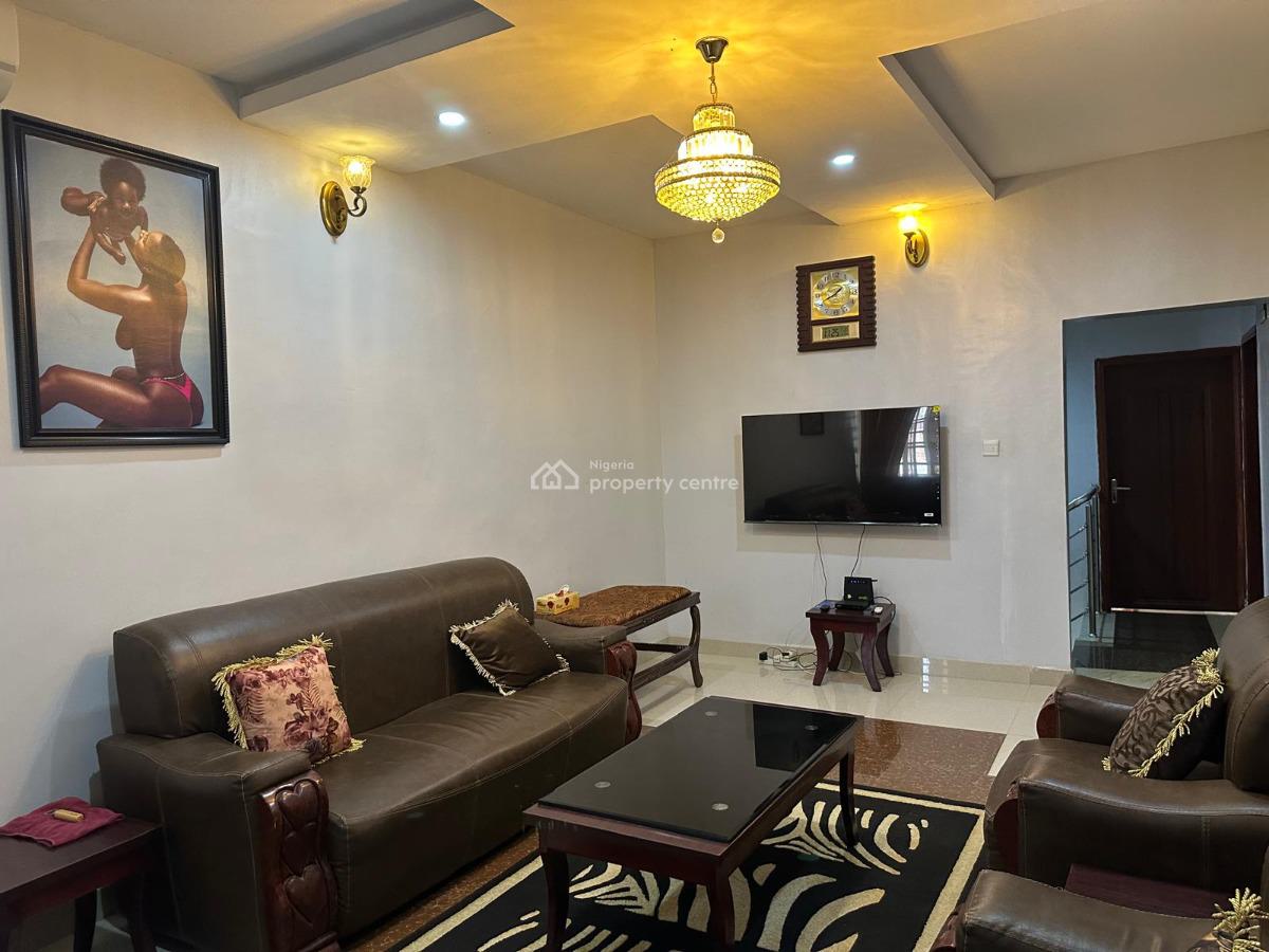 3 Bedroom Duplex with Bq, Sangotedo, Ajah, Lagos, Semi-detached Duplex for Rent