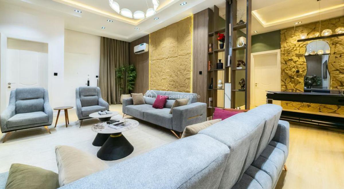 Waterfront Fully Furnished & Serviced Luxury 3bedrooms Penthouse, Lekki Phase 1, Lekki, Lagos, Flat / Apartment for Rent