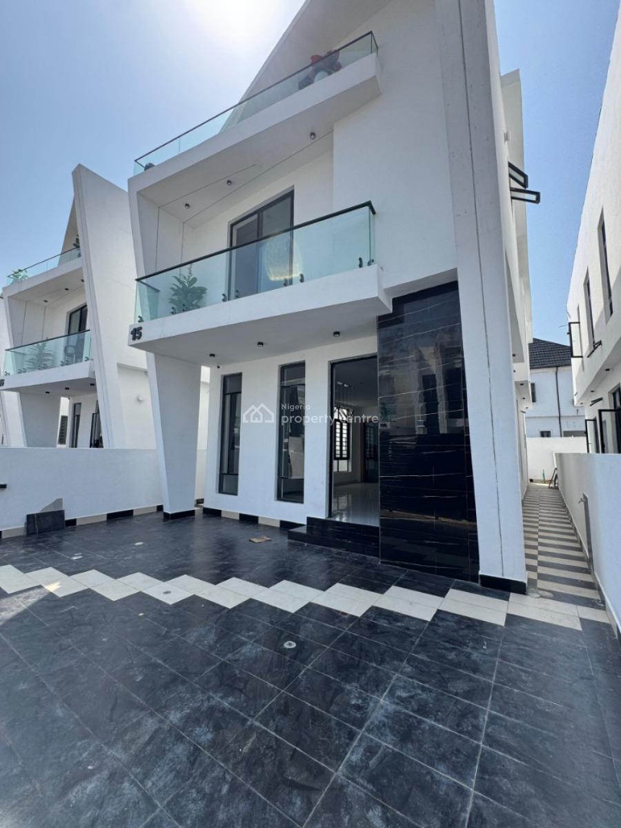 Very Spacious, Newly Built 4-bedroom Fully Detached Duplex with Bq, Orchid Road, Lekki, Lekki Phase 2, Lekki, Lagos, Detached Duplex for Sale