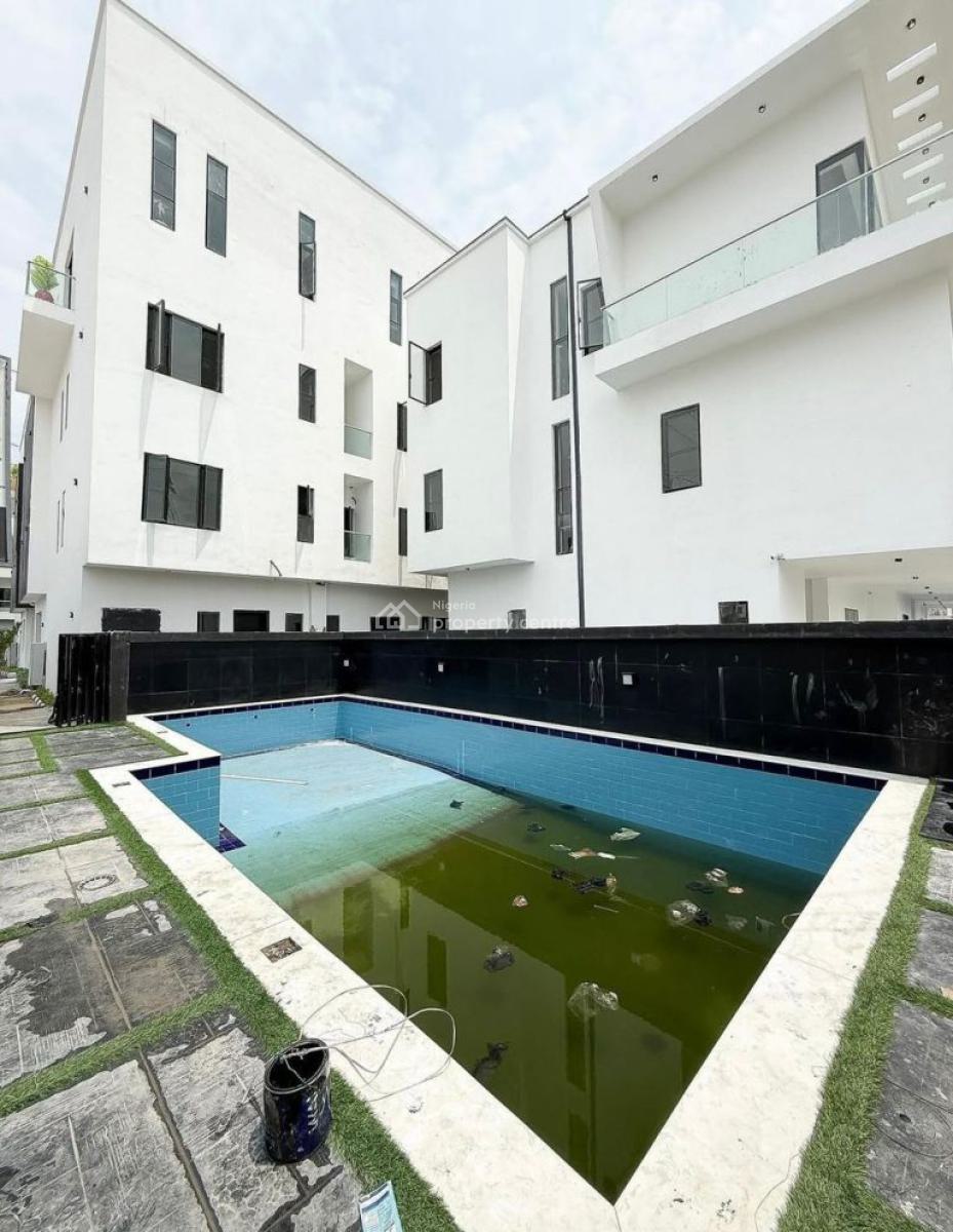 Modern Spacious 4 Bedrooms with Study & Bq, Ikate, Ikate Elegushi, Lekki, Lagos, Terraced Duplex for Sale