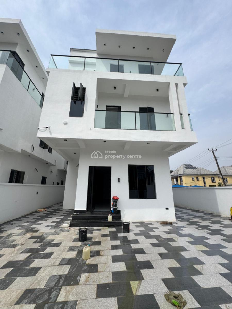 Standard 5-bedroom Fully Detached Duplex with a Swimming Pool, Less Than 25 Minutes to Chevron, Lekki, Ikota, Lekki, Lagos, Detached Duplex for Sale