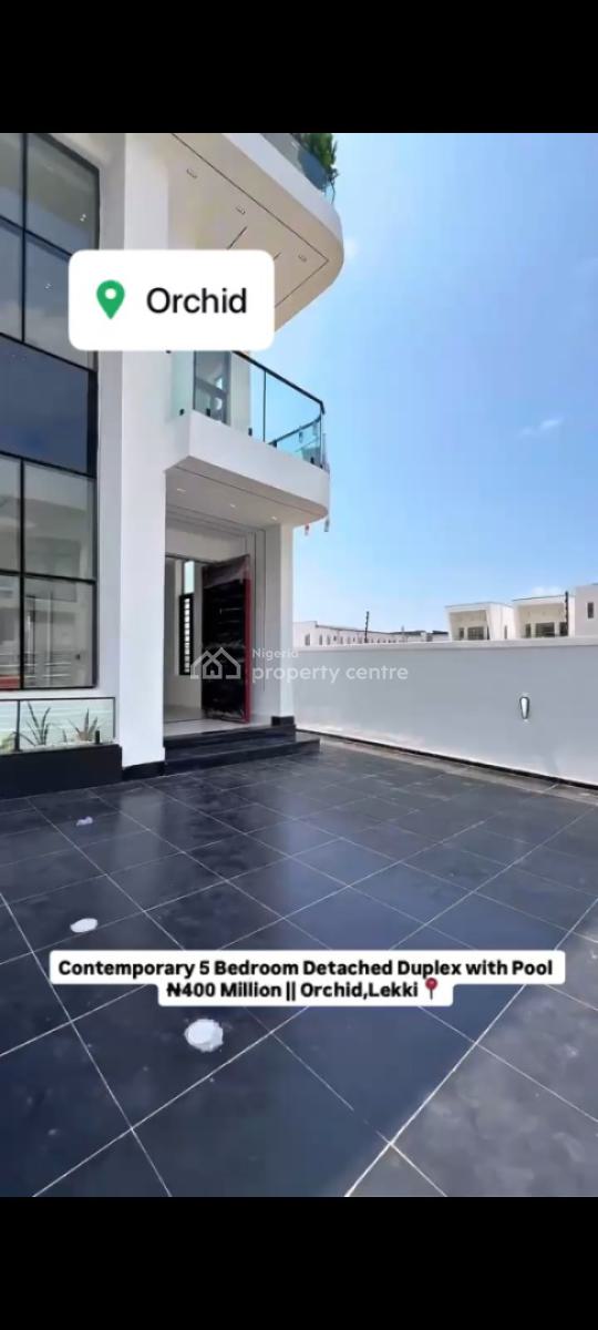 Timeless 5 Bedroom Fully Detached Duplex with Bq, Orchid Road, Lekki, Lagos, Detached Duplex for Sale