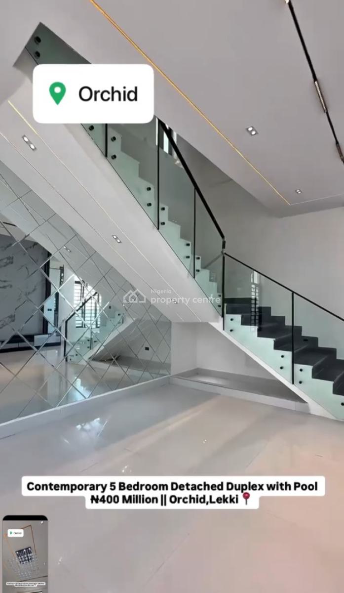 Timeless 5 Bedroom Fully Detached Duplex with Bq, Orchid Road, Lekki, Lagos, Detached Duplex for Sale