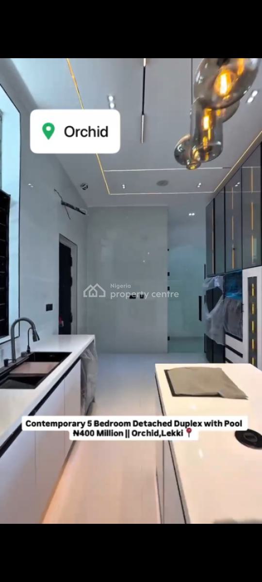 Timeless 5 Bedroom Fully Detached Duplex with Bq, Orchid Road, Lekki, Lagos, Detached Duplex for Sale