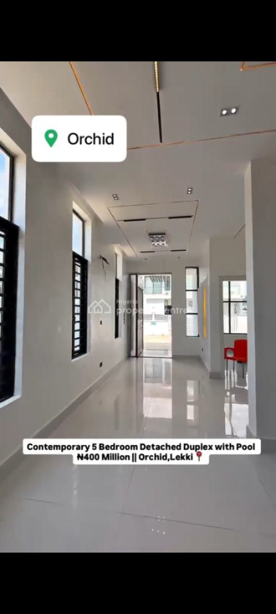 Timeless 5 Bedroom Fully Detached Duplex with Bq, Orchid Road, Lekki, Lagos, Detached Duplex for Sale