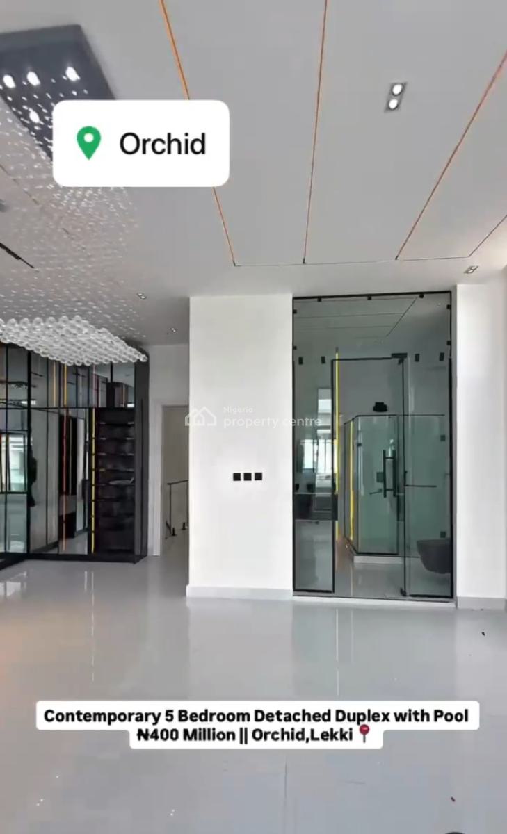 Timeless 5 Bedroom Fully Detached Duplex with Bq, Orchid Road, Lekki, Lagos, Detached Duplex for Sale