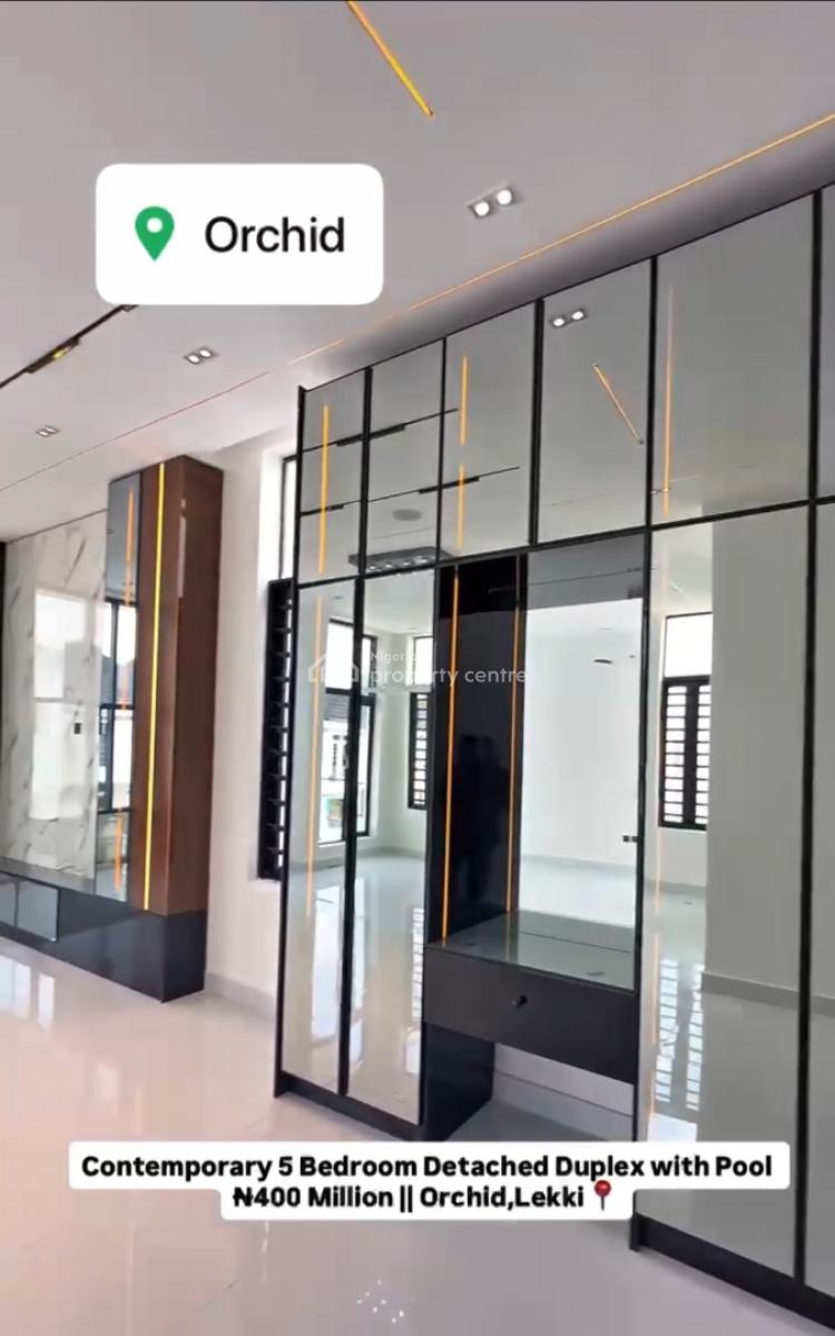 Timeless 5 Bedroom Fully Detached Duplex with Bq, Orchid Road, Lekki, Lagos, Detached Duplex for Sale