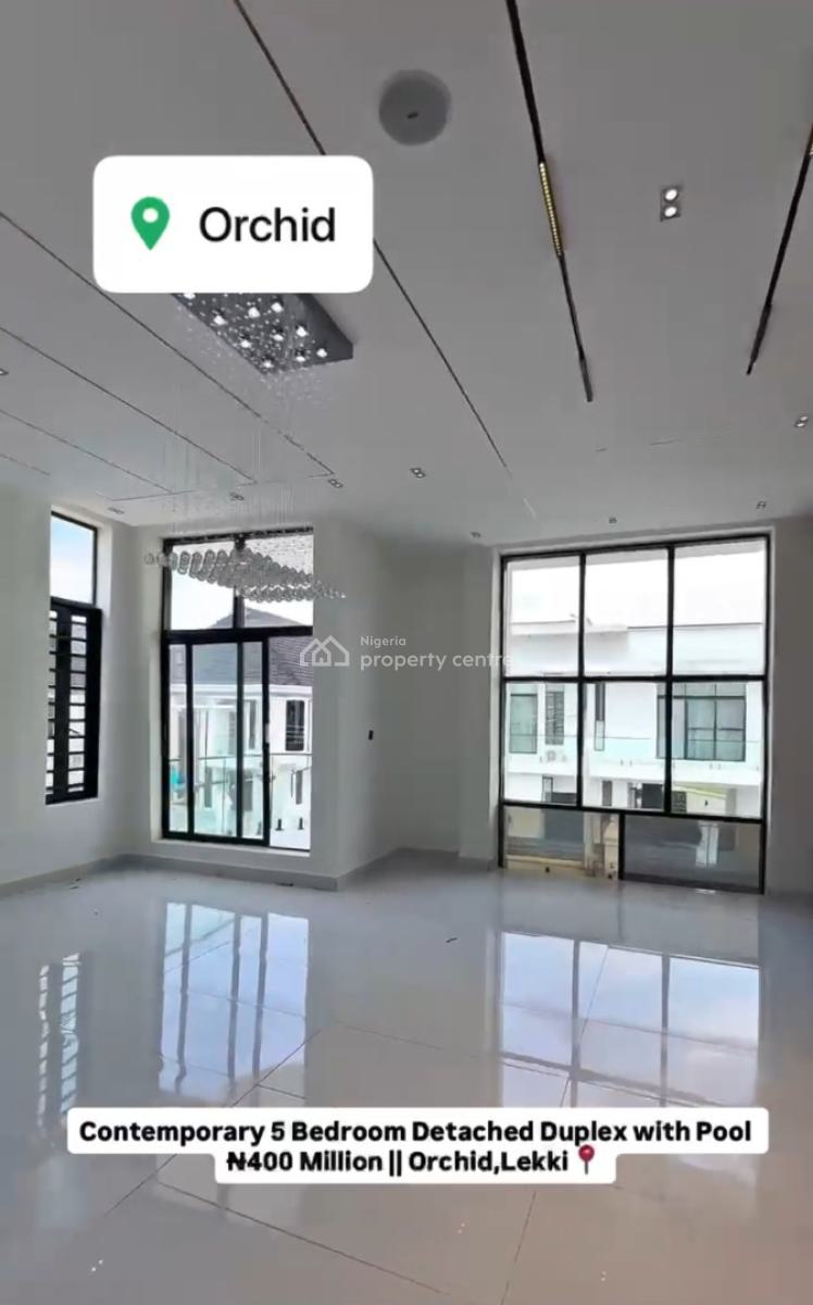 Timeless 5 Bedroom Fully Detached Duplex with Bq, Orchid Road, Lekki, Lagos, Detached Duplex for Sale