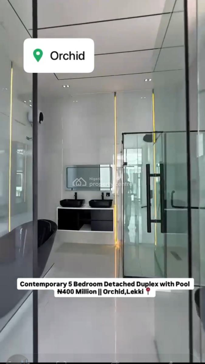 Timeless 5 Bedroom Fully Detached Duplex with Bq, Orchid Road, Lekki, Lagos, Detached Duplex for Sale