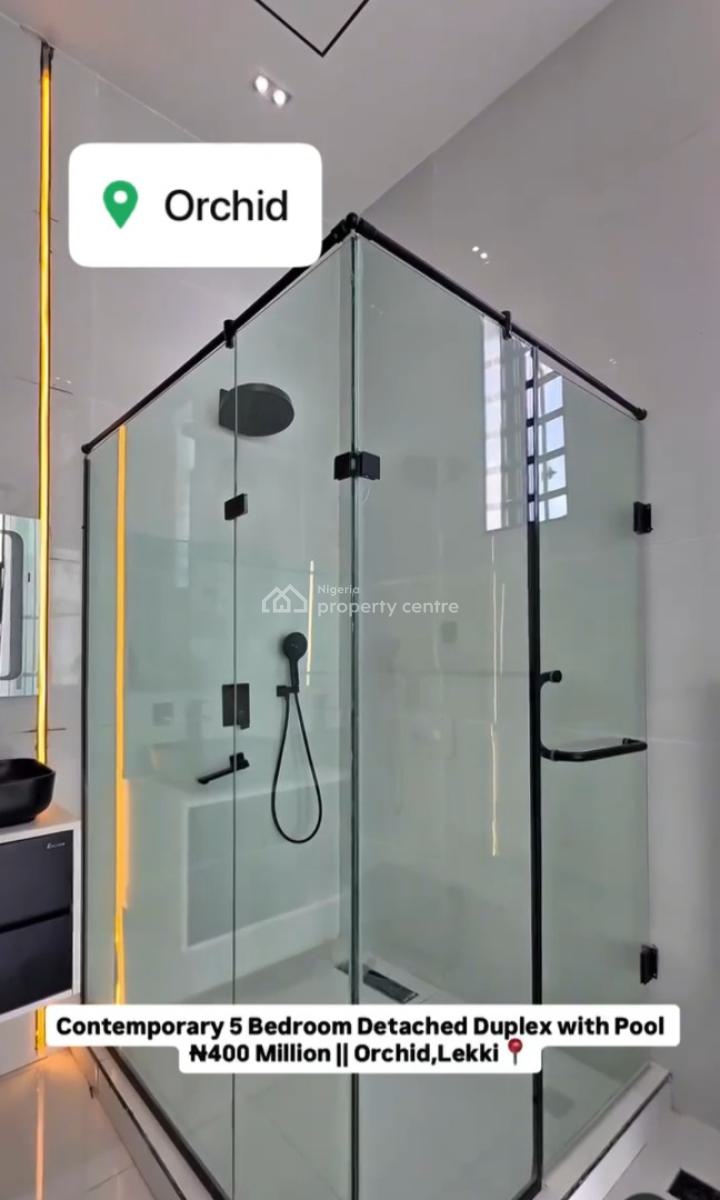 Timeless 5 Bedroom Fully Detached Duplex with Bq, Orchid Road, Lekki, Lagos, Detached Duplex for Sale