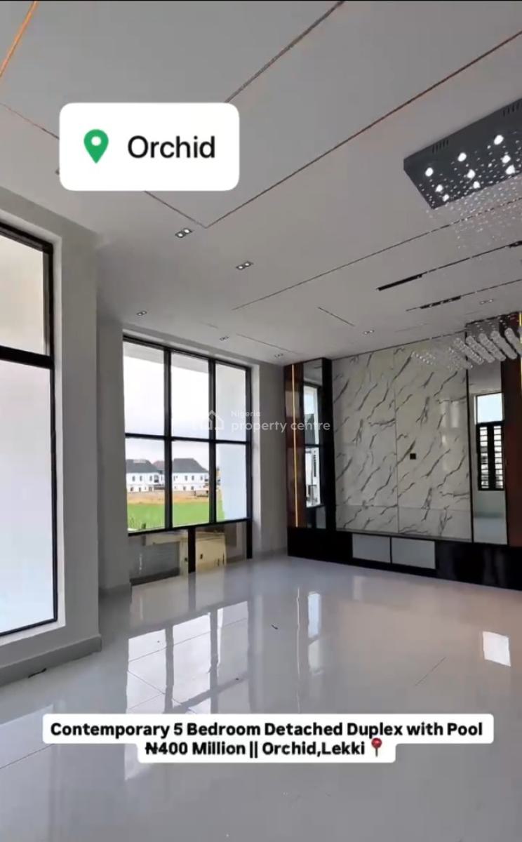 Timeless 5 Bedroom Fully Detached Duplex with Bq, Orchid Road, Lekki, Lagos, Detached Duplex for Sale