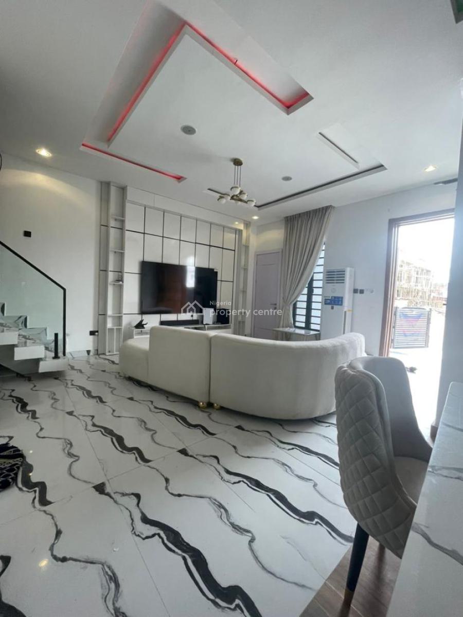 Exclusive and Spacious 4 Bedrooms Semi Detached Duplex Located in a Serene Environment, Ikota, Lekki, Lagos, Semi-detached Duplex for Rent