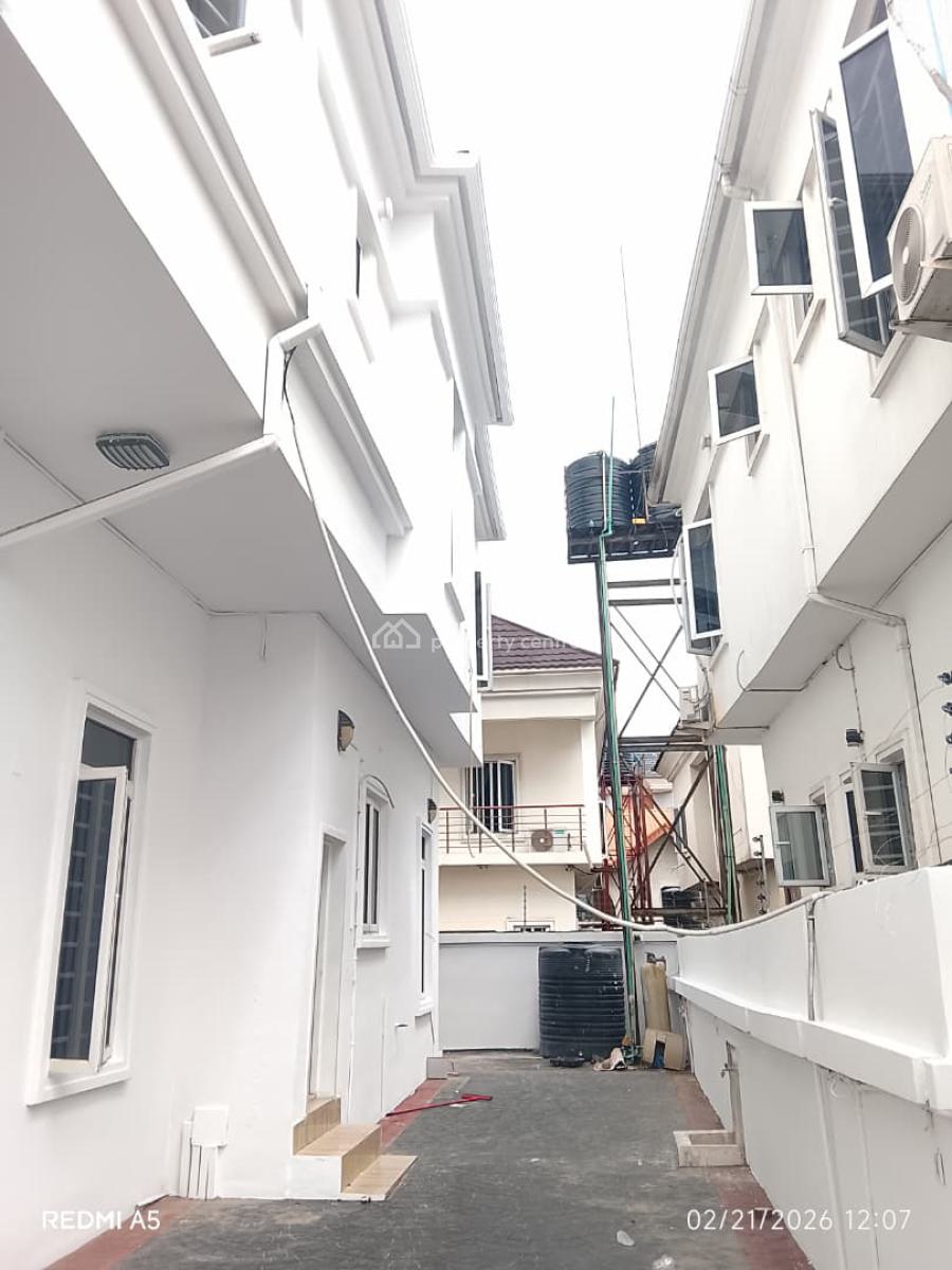 Self Serviced 5 Bedroom Fully Detached Duplex with a Bq, Lekki Lagos, Osapa, Lekki, Lagos, Detached Duplex for Rent