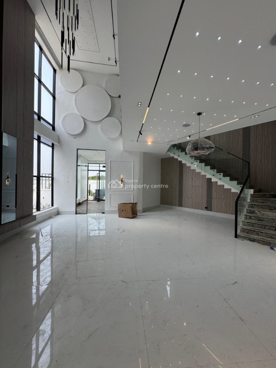 Statement Luxury 5bedroom Fully Detached Duplex,elevator,swimming Pool, Chevron Estate, Lekki Phase 2, Lekki, Lagos, Detached Duplex for Sale