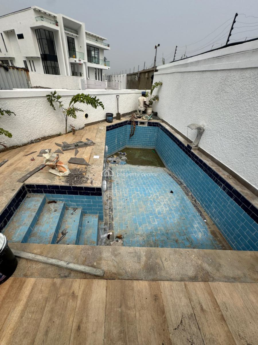 Statement Luxury 5bedroom Fully Detached Duplex,elevator,swimming Pool, Chevron Estate, Lekki Phase 2, Lekki, Lagos, Detached Duplex for Sale