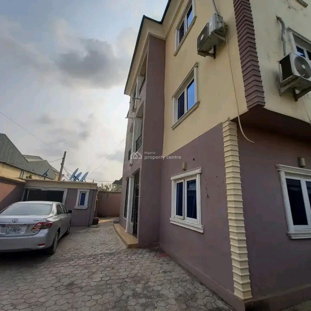 a Block of 6 Numbers of 2 Bedrooms Flat & 12 Numbers of 1 Bedroom Flat, Liberty Estate, Okota, Isolo, Lagos, Block of Flats for Sale
