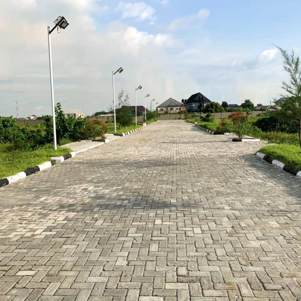 Premium Plot of Table Dry Land, Genesis Court Estate 3 Pepperoni Bus Stop Abraham Adesanya, Ajah, Lagos, Residential Land for Sale