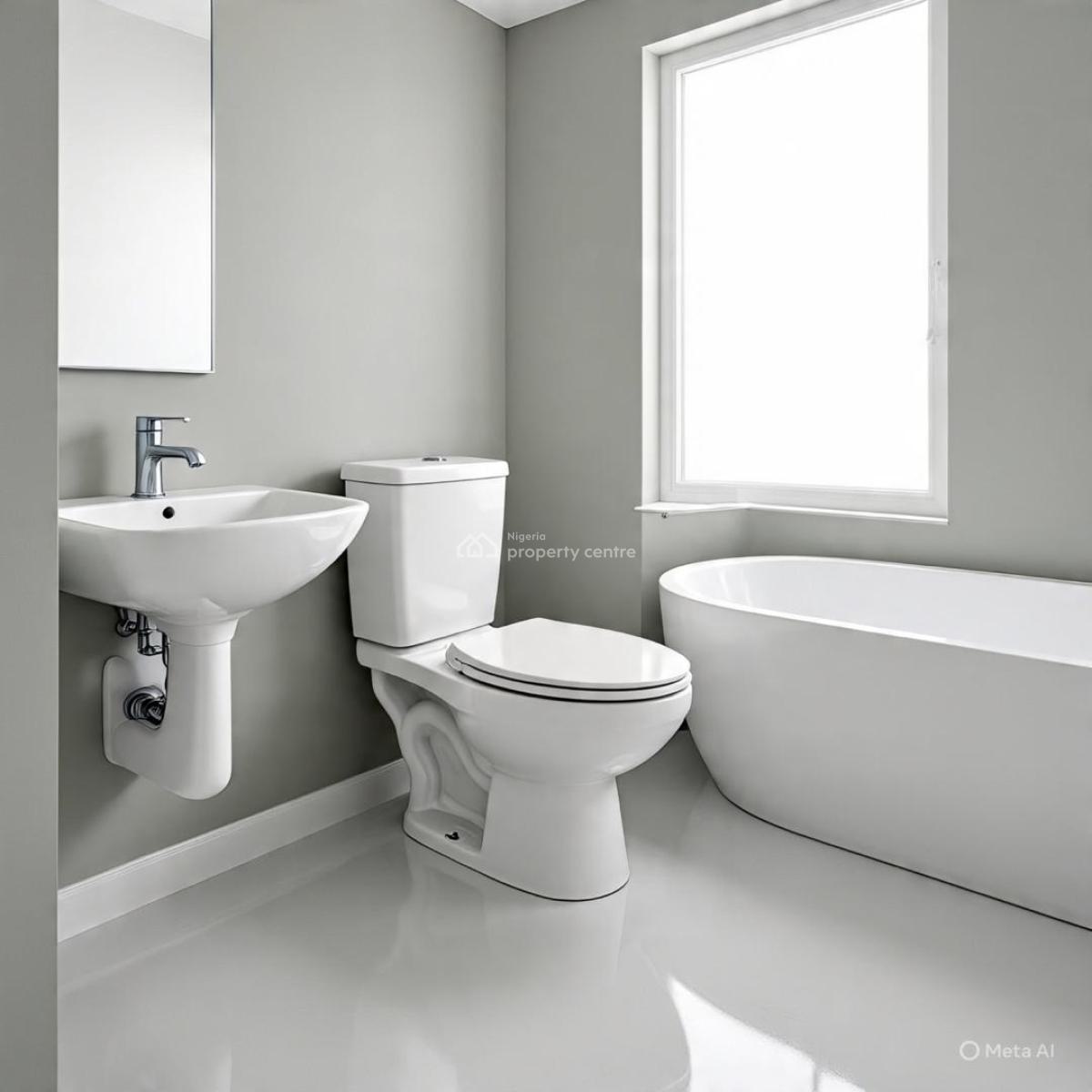 New 3 Bedroom Terrace Duplex+ Bq, Rockvale Manors Estate Apo Dutse, Apo, Abuja, Terraced Duplex for Rent