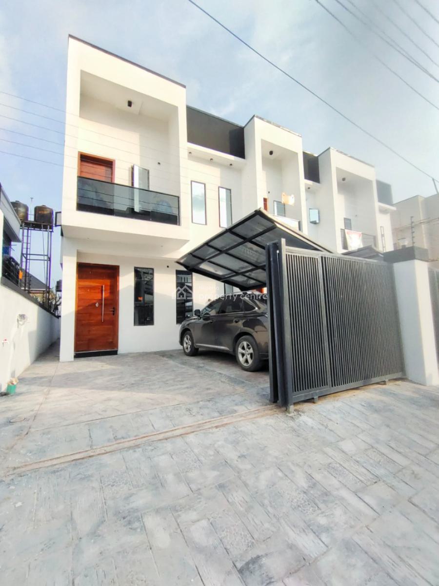 4 Bedroom Terrace Duplex  with C of O, Sangotedo, Ajah, Lagos, Terraced Duplex for Sale
