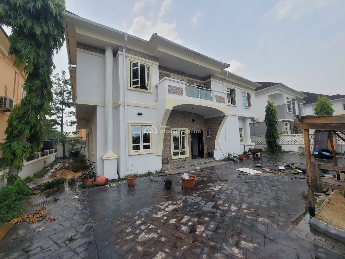 Newly Renovated 5 Bedroom Fully Detached Duplex with a Study Room, Boy, Pinnock Beach Estate, Lekki, Lekki, Lagos, Detached Duplex for Rent