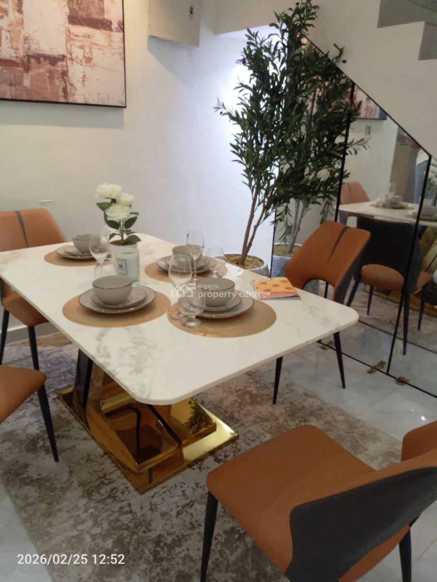 2 Bedroom Luxurious Terrace with Bq, Eleko, on The Express Way, Ibeju Lekki, Lagos, Terraced Duplex for Sale